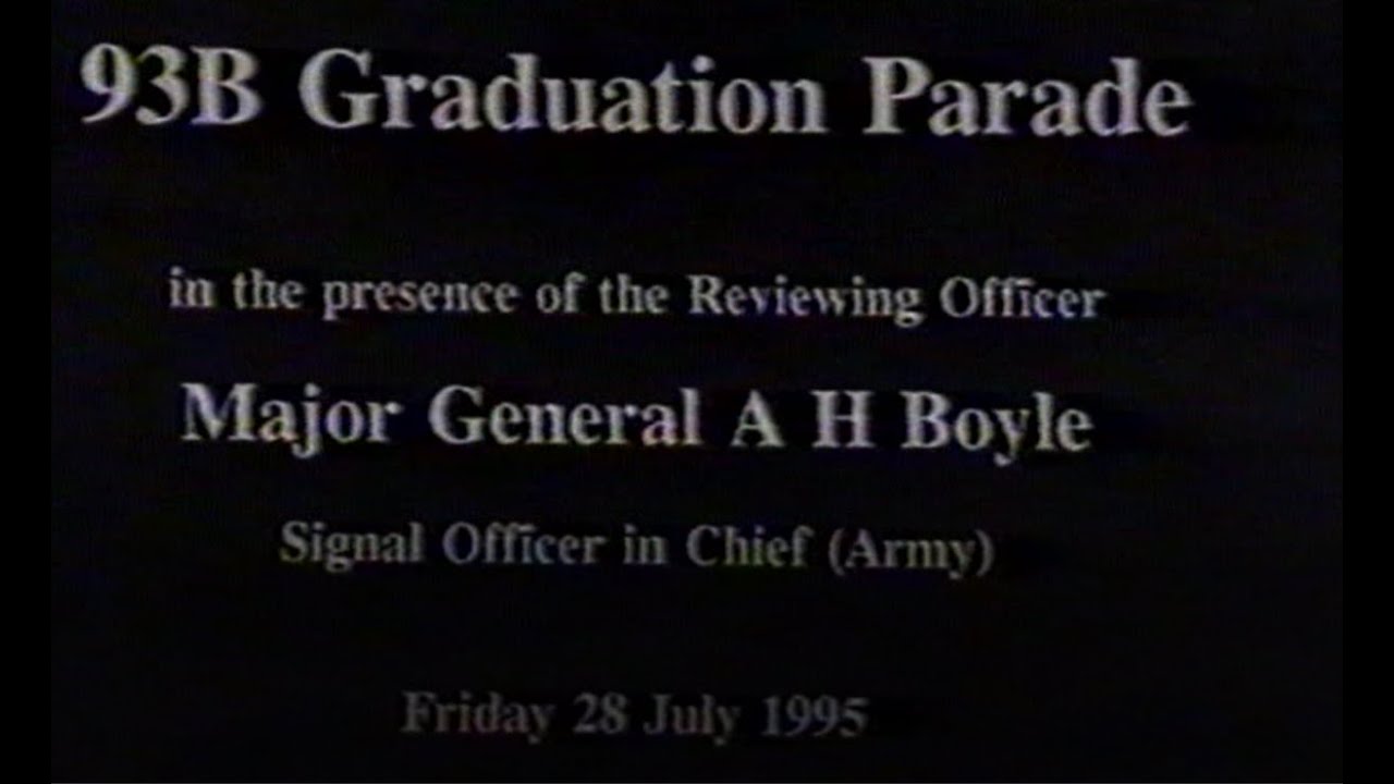 Army Apprentice College 93B Graduation Parade