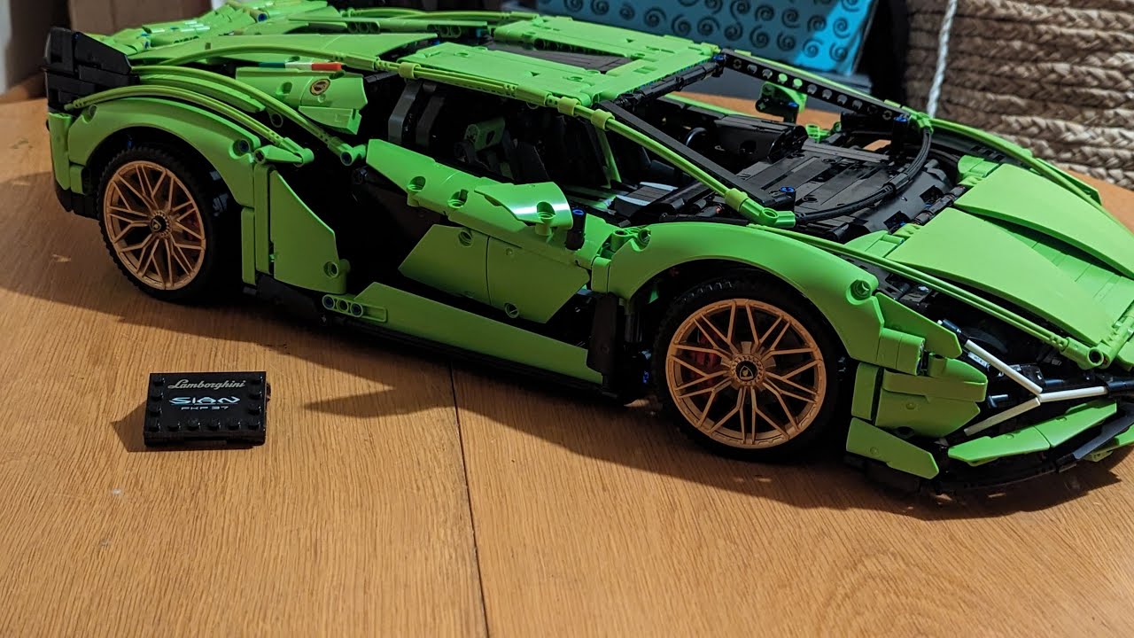 Lego Technic 42115 Lamborghini Sian FKP 37 - Detailed Build & Review