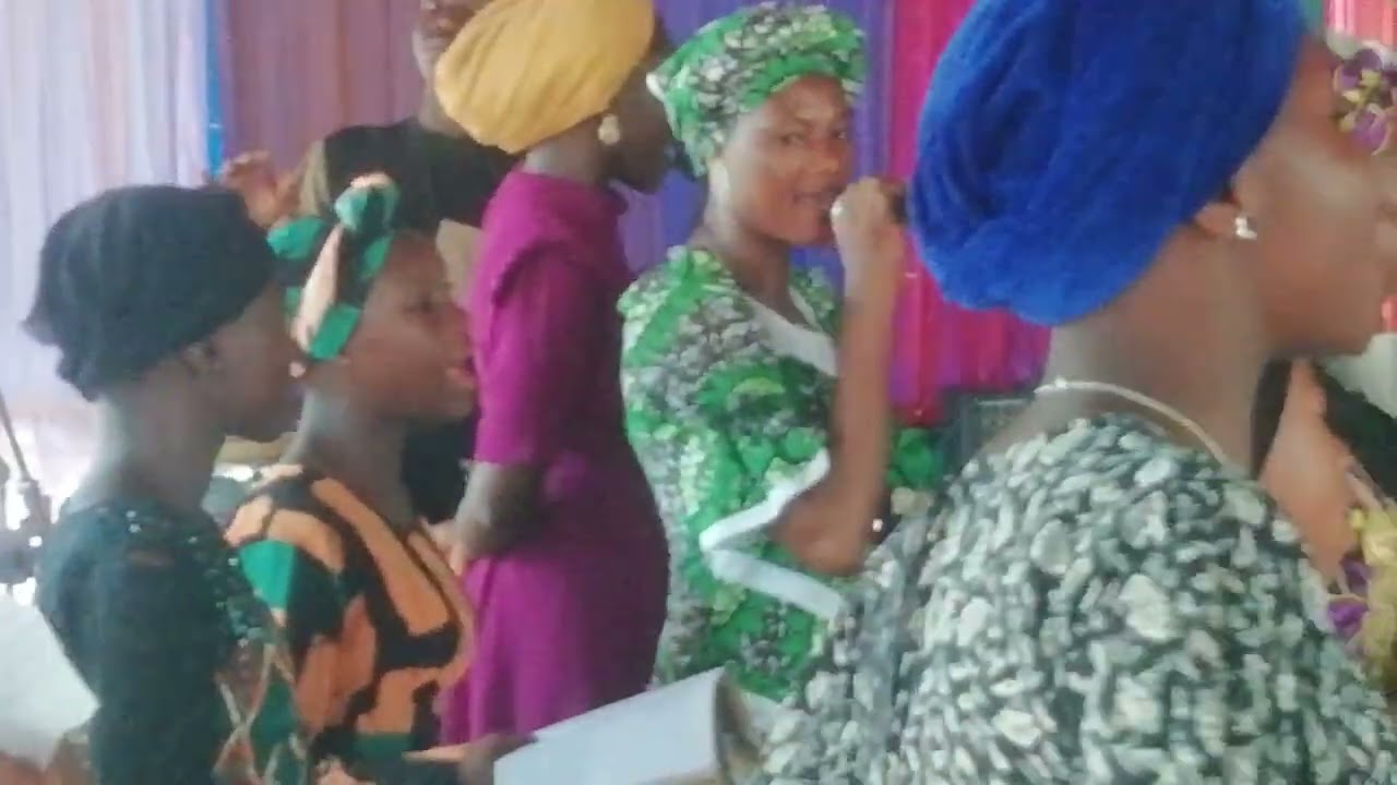 Bible reading and choir ministration 