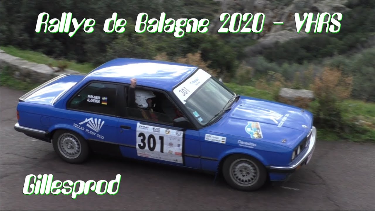 Rallye de Balagne 2020 VHRS