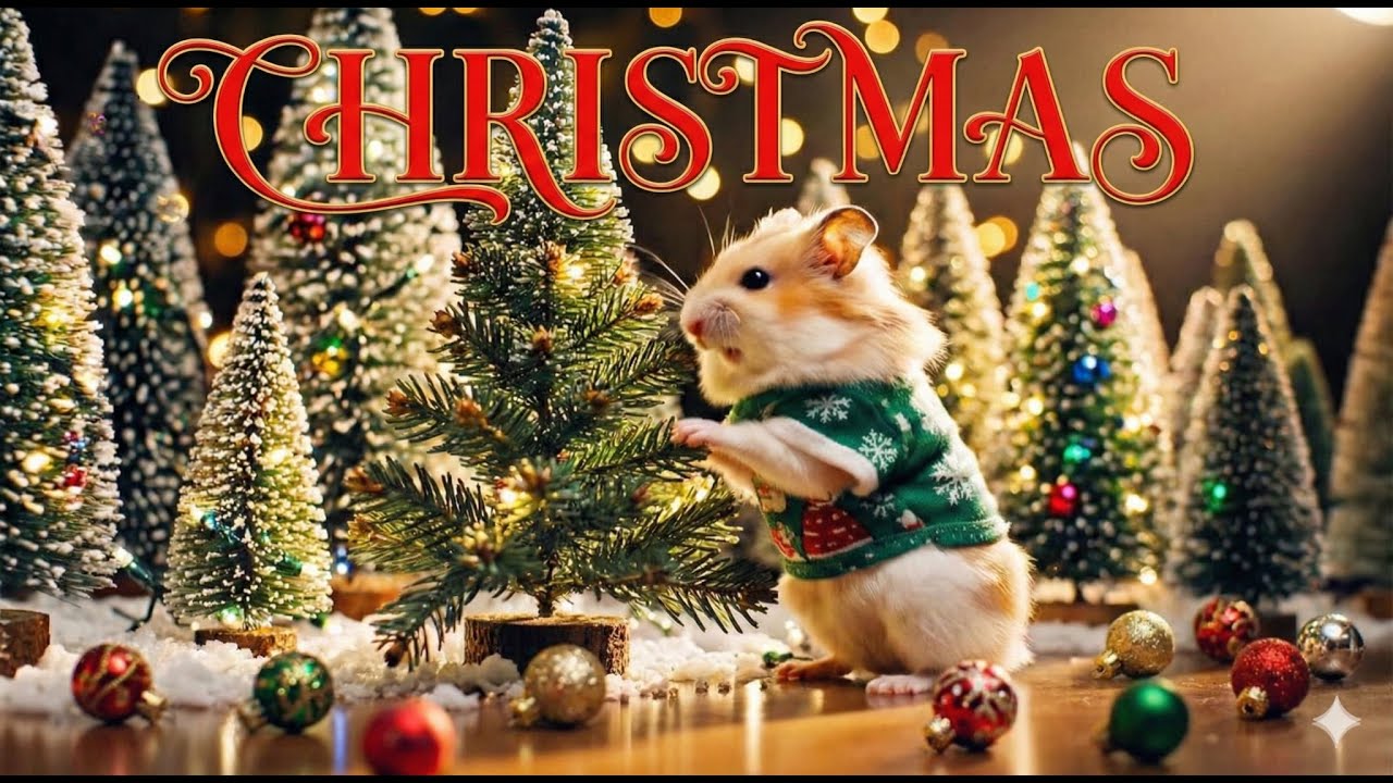 クリスマスの準備！1歳のハムスター・アンナの大冒険 🎄 | Anna the Hamster’s Christmas Adventure!