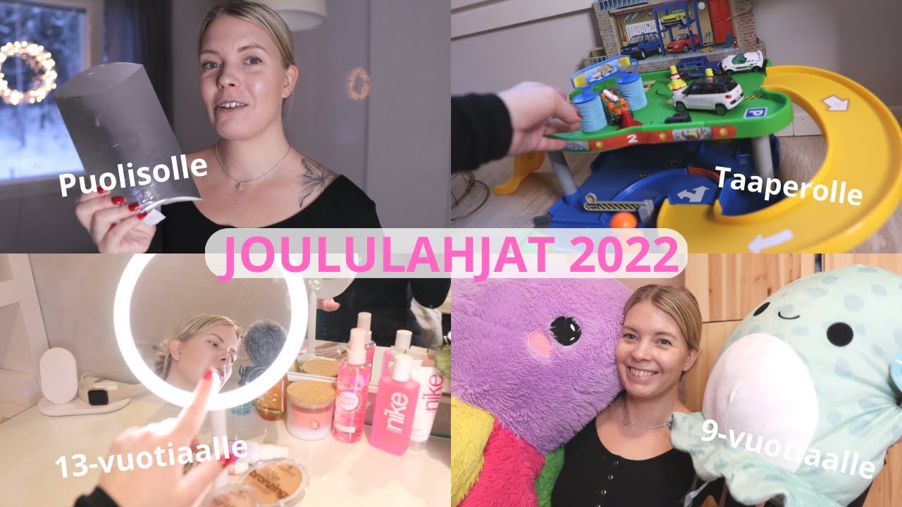 JOULULAHJOJEN ESITTELY