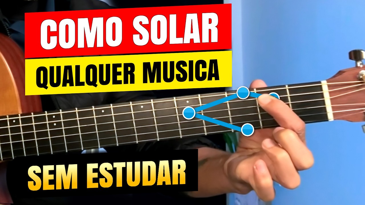 COMO SOLAR QUALQUER MÚSICA Com Esse Shape - Prof. Sidimar Antunes
