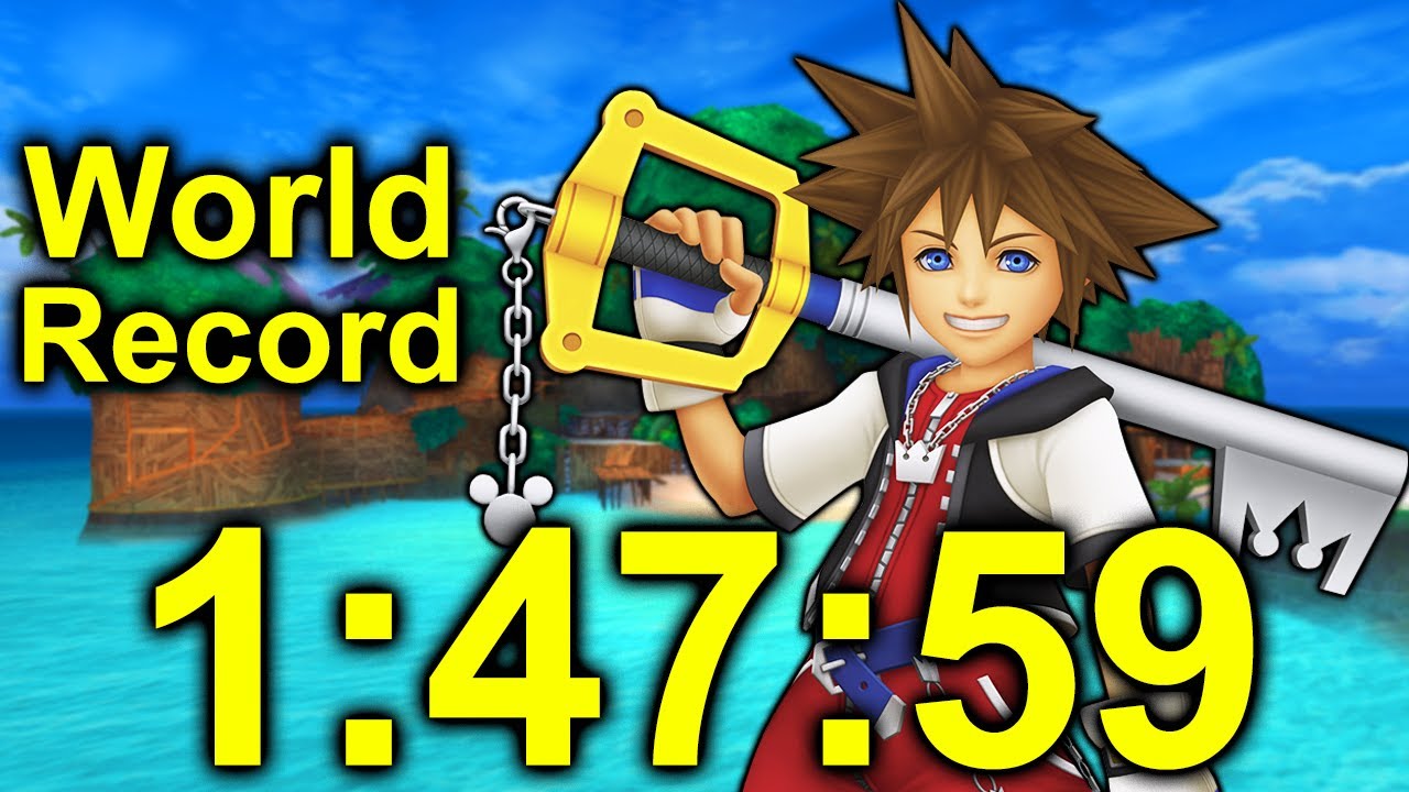 [WORLD RECORD] Kingdom Hearts any% Speedrun in 1:47:59