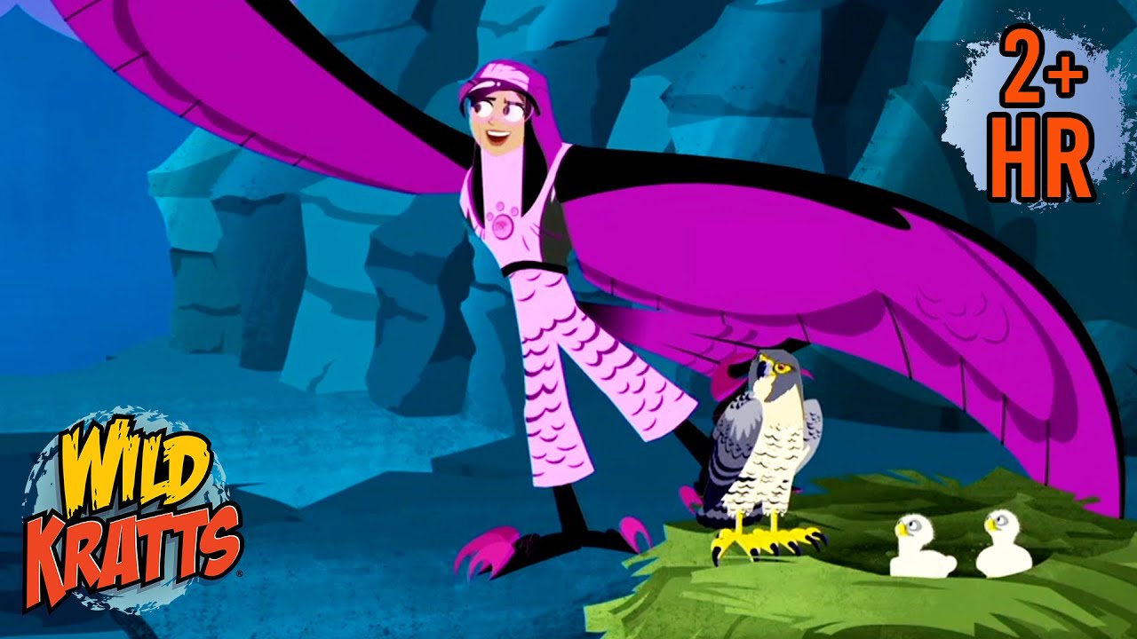 Avivas First Peregrin Falcon Transformation | Wild Kratts