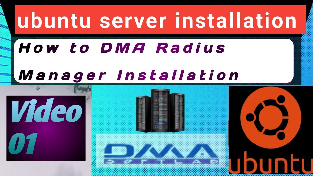 DMA Radius Ubuntu Installation ll 2025 create by ll #star4glink 2025