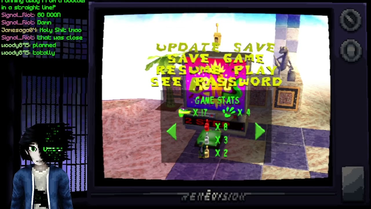 Deploy the other green PlayStation thing (René plays Gex: Enter the Gecko part 2)