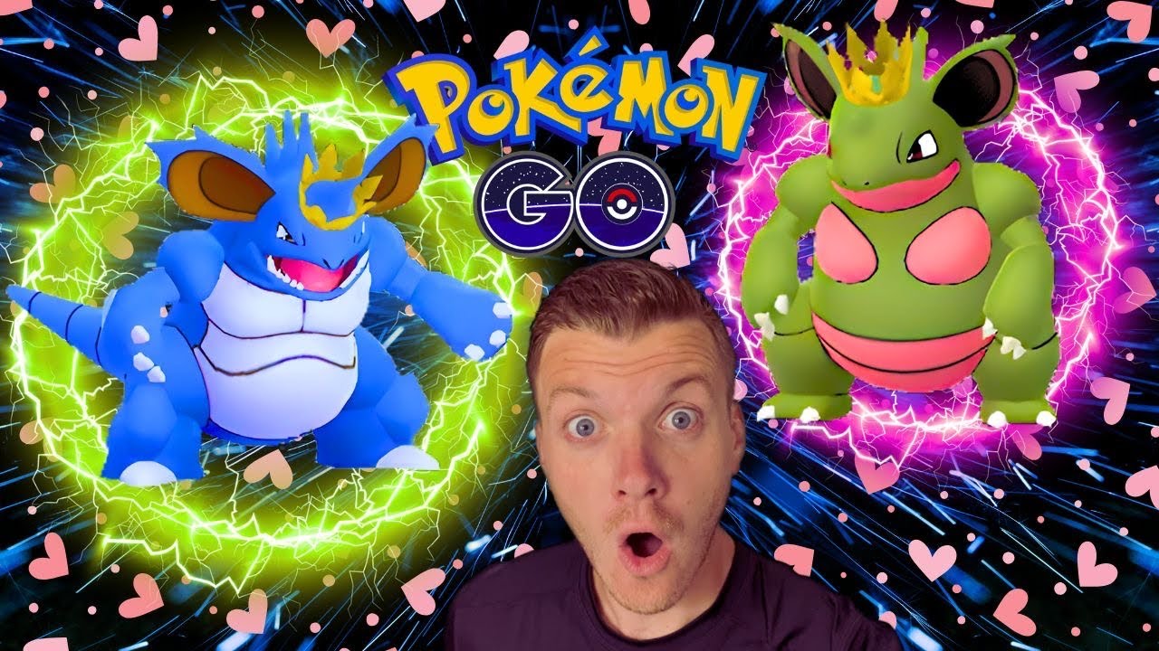 🔥CROWN NIDOKING & NIDOQUEEN RAIDS - Pokemon GO Live! 🔴