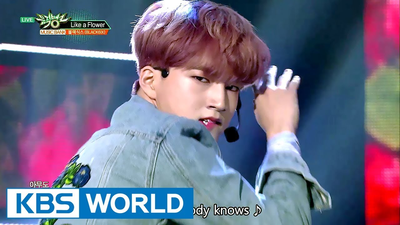 BLACK6IX (블랙식스) - Like a Flower [Music Bank / 2017.09.29]