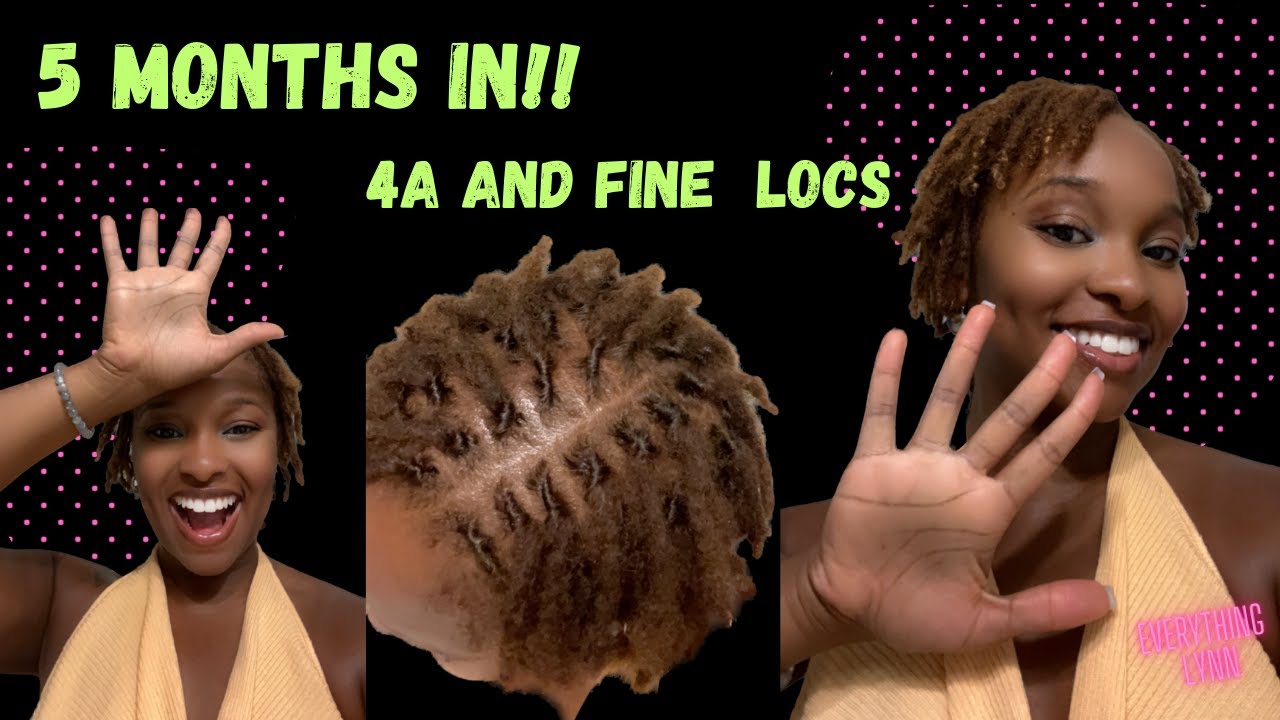 5 MONTH LOC UPDATE! (4A and fine hair types)