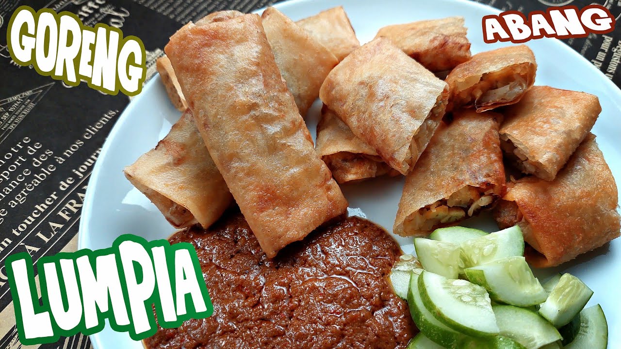 Lumpia Goreng - ala Abang Abang - Bumbu Kacang