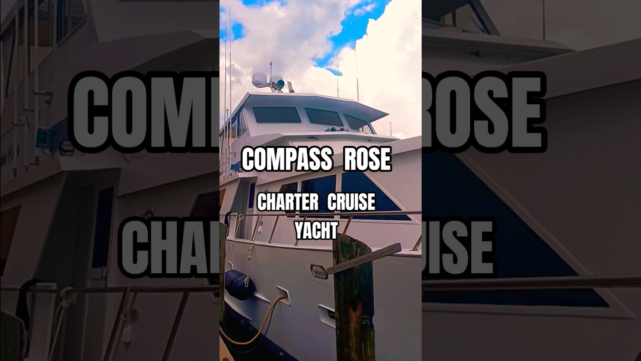 CHARTER CRUISE YACHT #charterboat #charterfishing #boatvideo #yacht #yachts #yachtlife