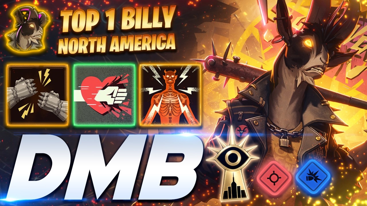 DMB TOP 1 Billy of NORTH AMERICA - Deadlock Pro Gameplay & Guides [Watch & Learn]