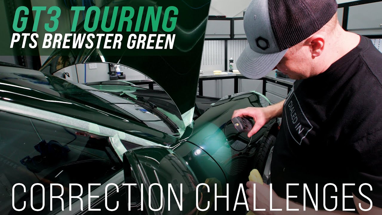 Brewster Green Polishing Challenges on my 992 GT3 Touring Paint to Sample