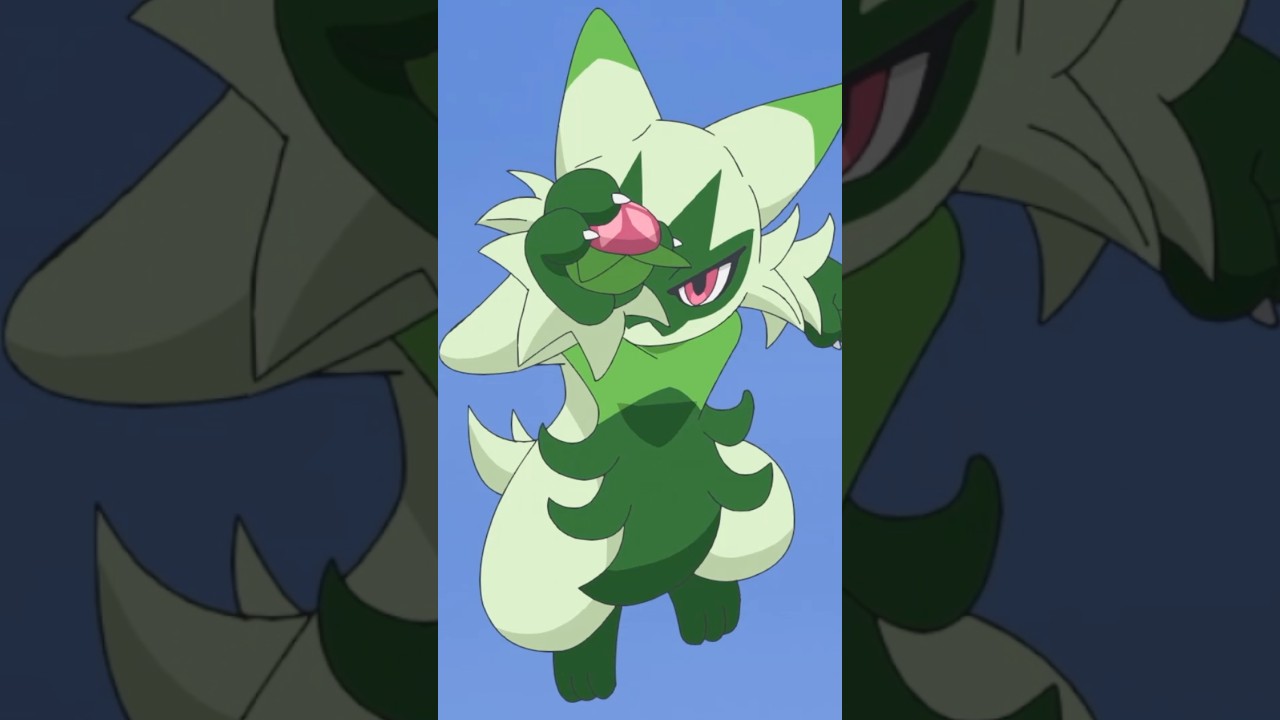 Sprigatito EVOLVES! 🍃 Don't miss more evolutions in #PokemonHorizons, now playing on US Netflix!