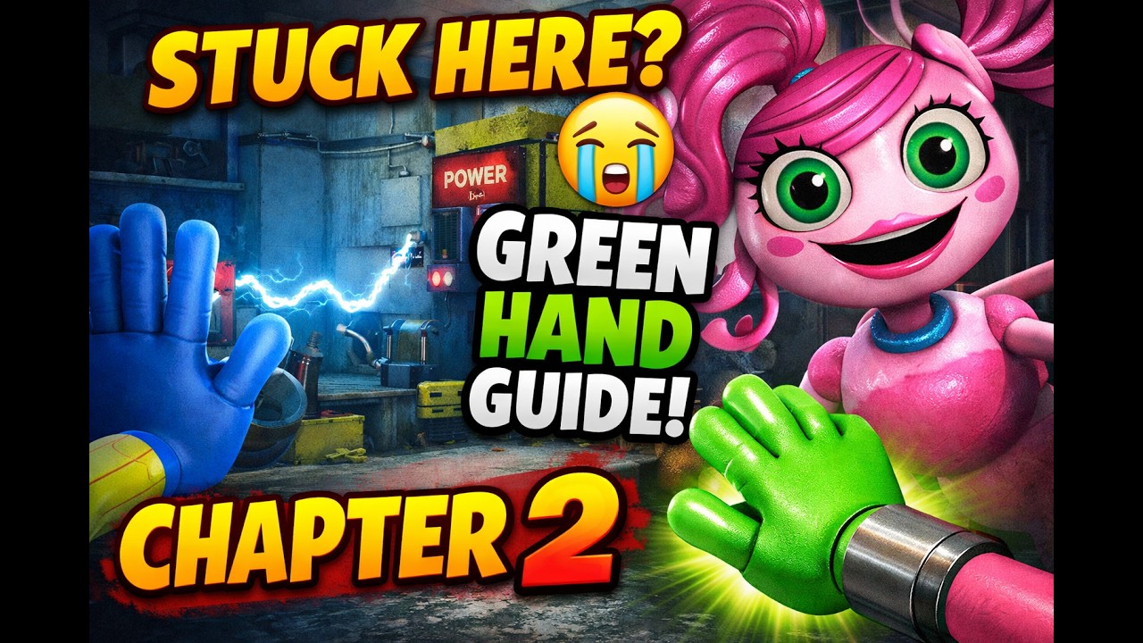 Green Hand Guide Poppy Playtime Chapter 2