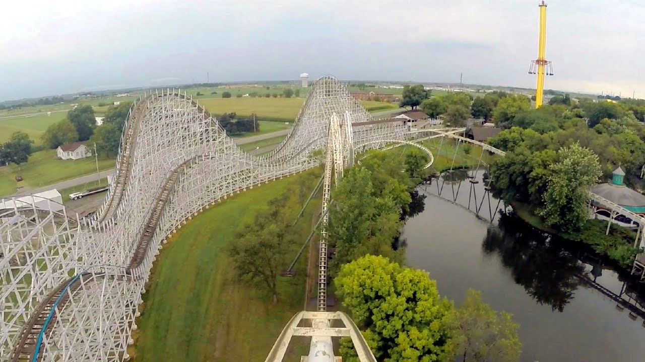 Dragon front seat on-ride HD POV @60fps Adventureland