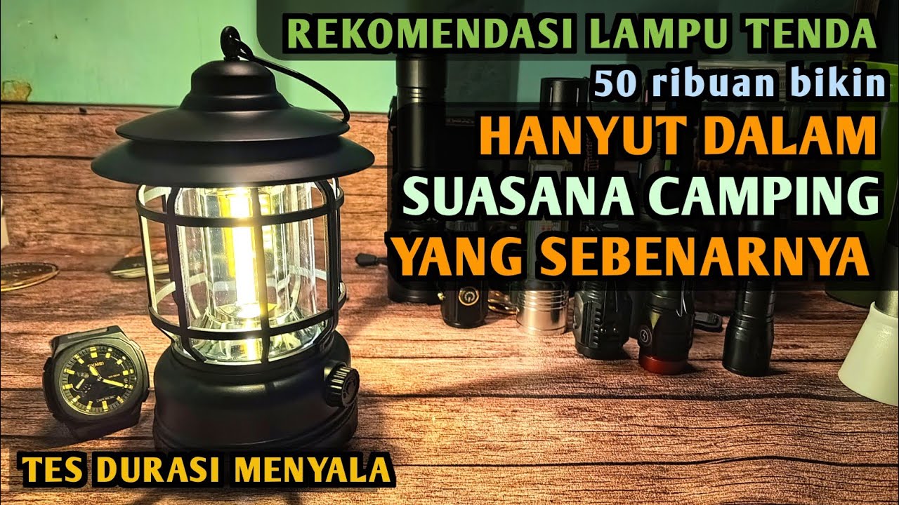 LAMPU LENTERA CAMPING AWET TERANG KLASIK DAN CANTIK