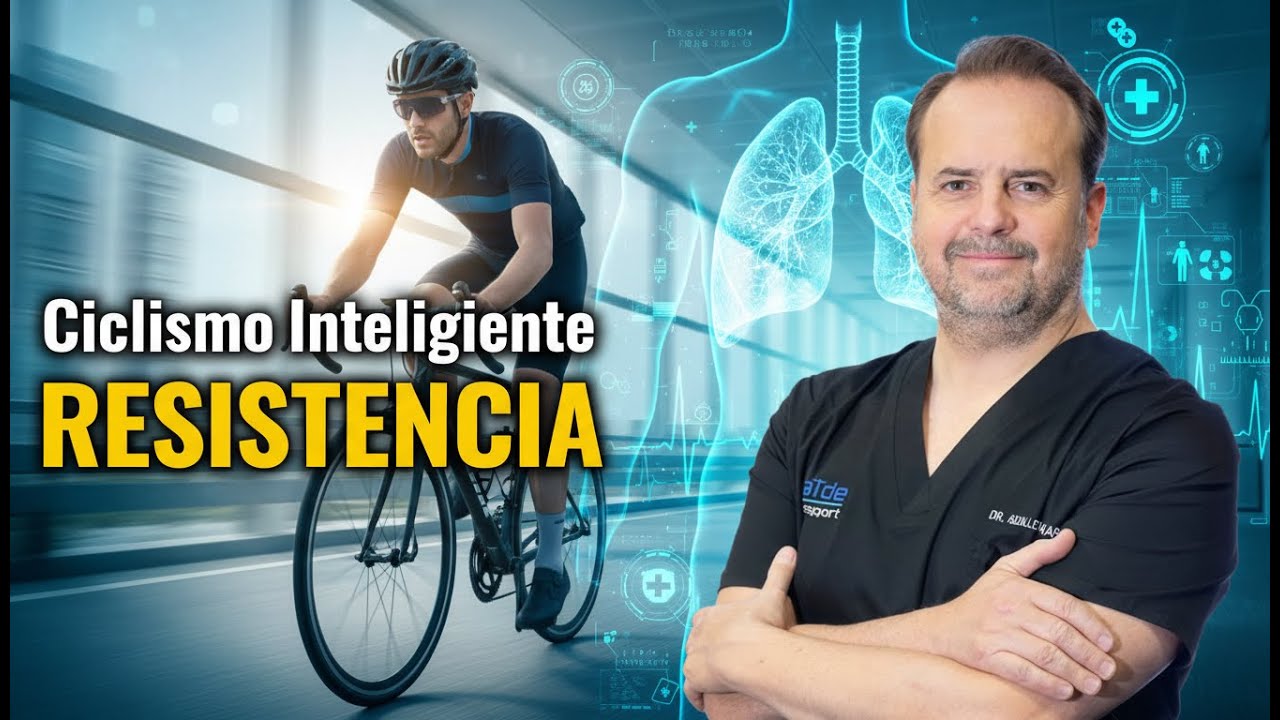 Rutina de ciclismo 30 minutos mejora resistencia aeróbica sin agotamiento y evita el sobreentrenamie