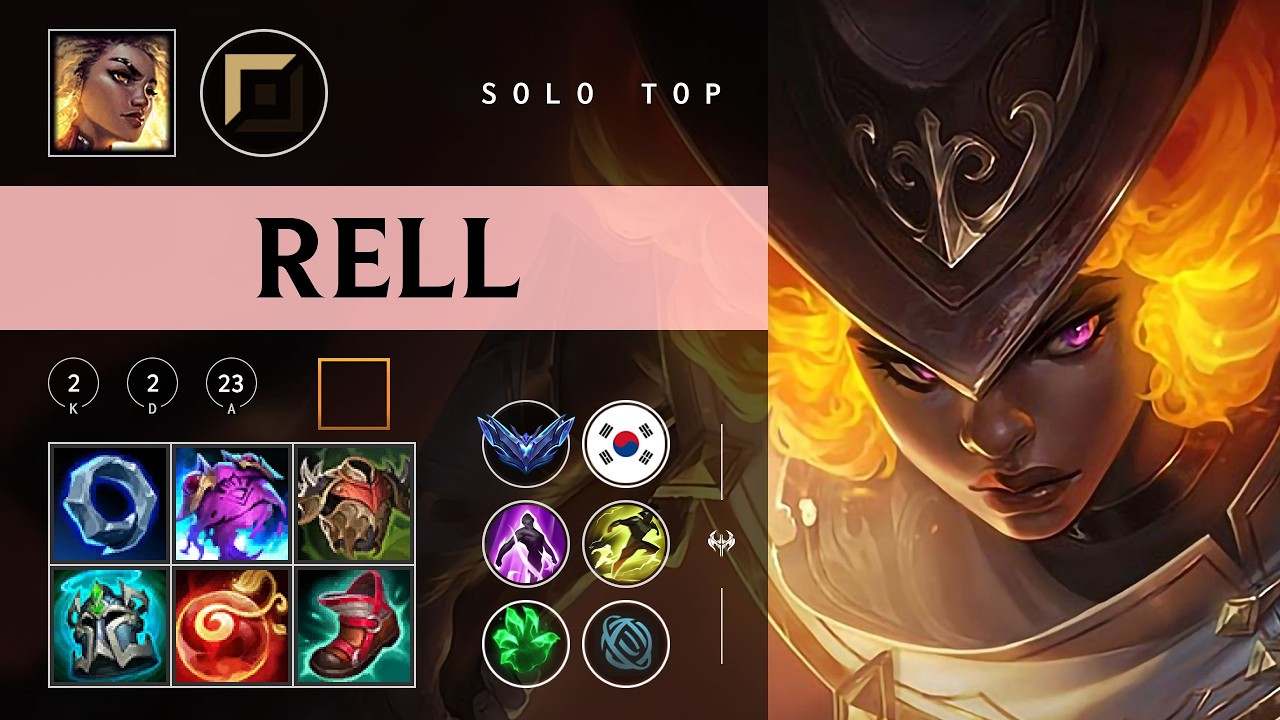 Rell Top vs Illaoi - KR Diamond Patch 26.02