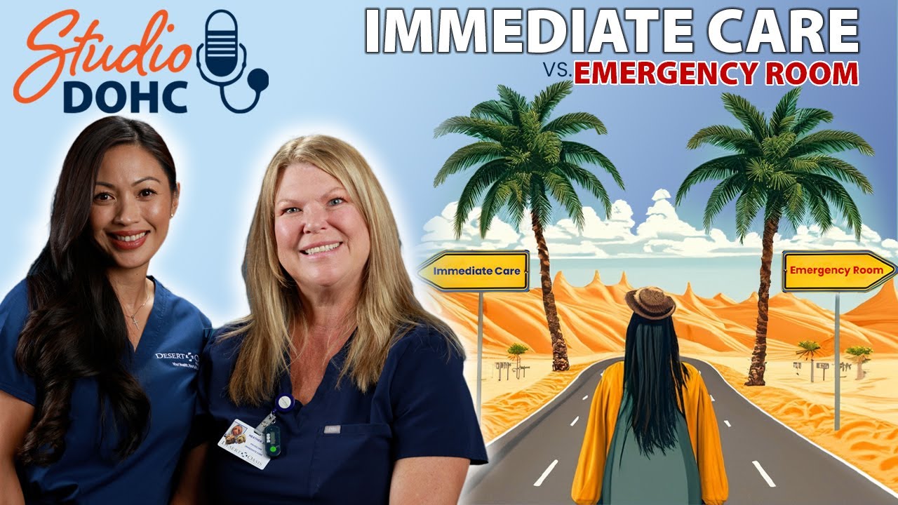 Studio DOHC Podcast | Episode #4 - Immediate Care vs. Emergency Room: Expert Advice for Your Health