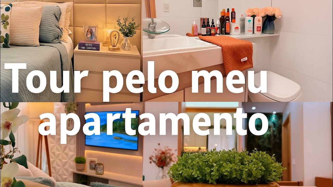 Tour pelo o meu apartamento !!