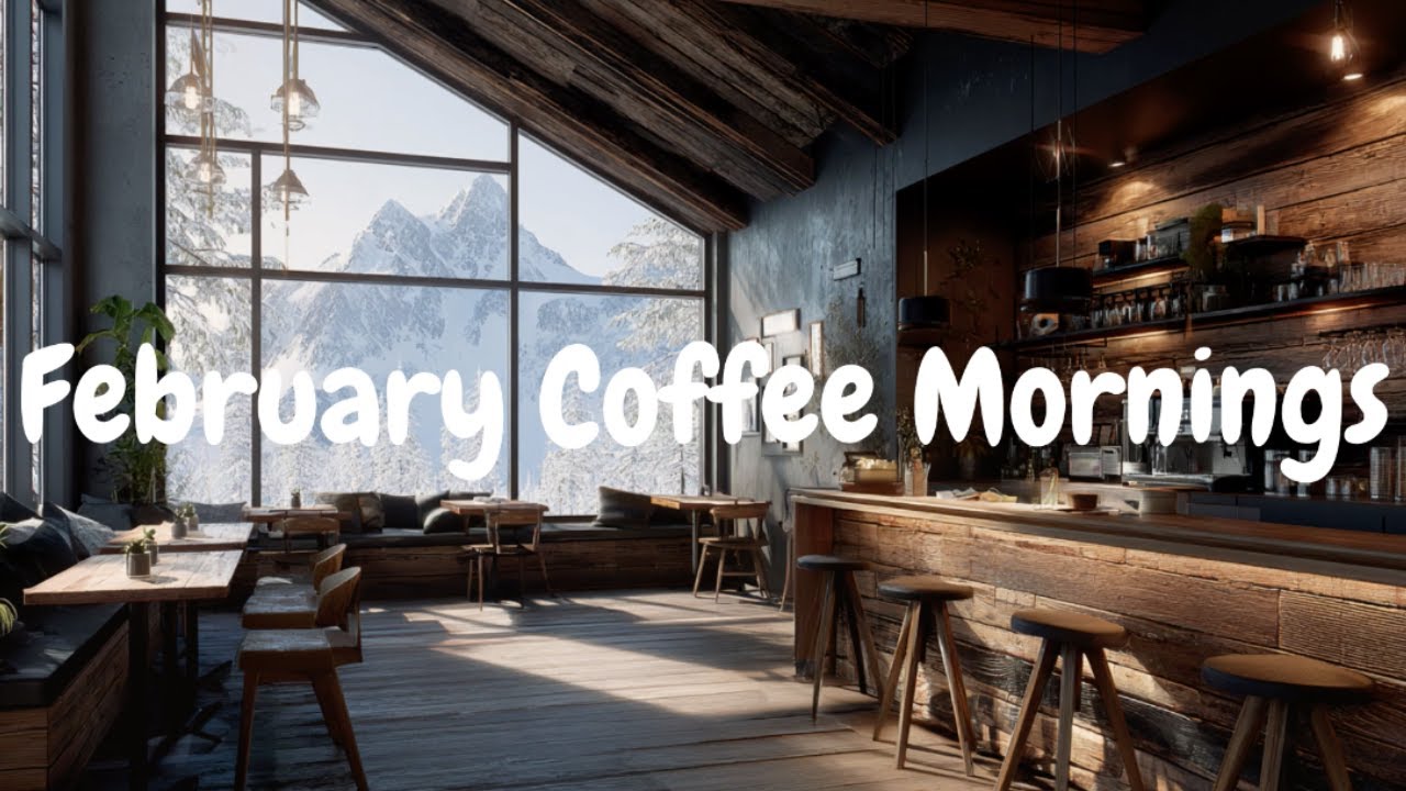 February Coffee Mornings ☕✨ Chill Lofi, Indie Folk, Acoustic mix to start your winter mornings right