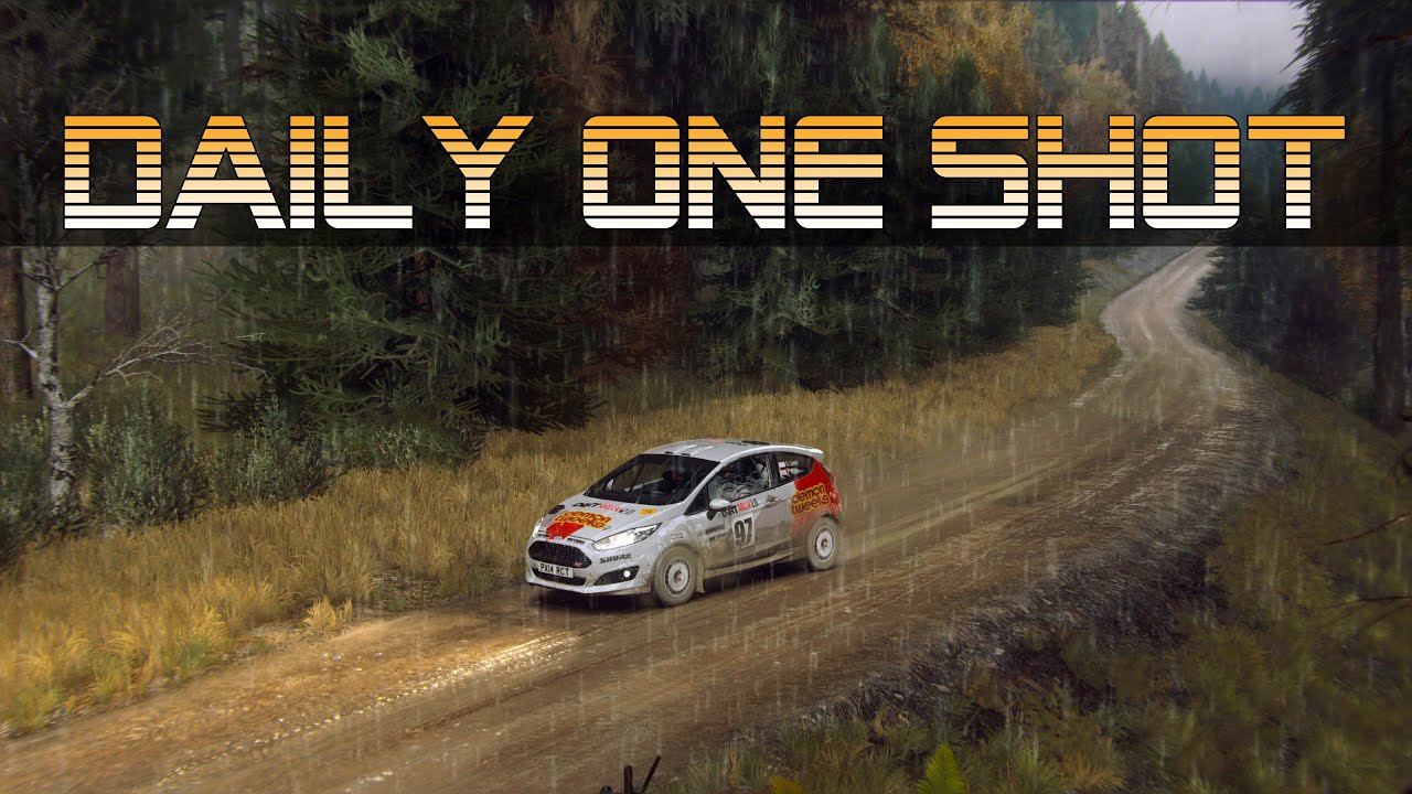 Daily Challenge One Shot - Bonus - Ford Fiesta R2 in Rainy Scotland
