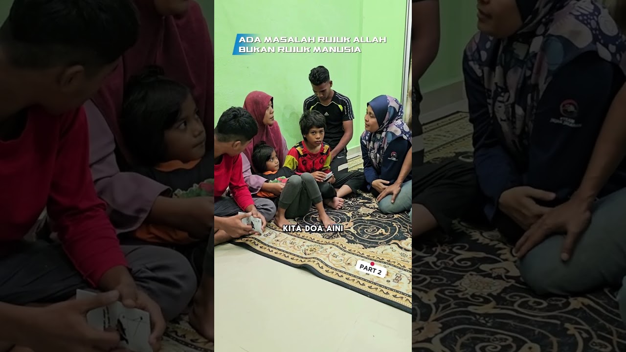 Selesai juga keluarga ini abbe tempatkan di rumah baru..