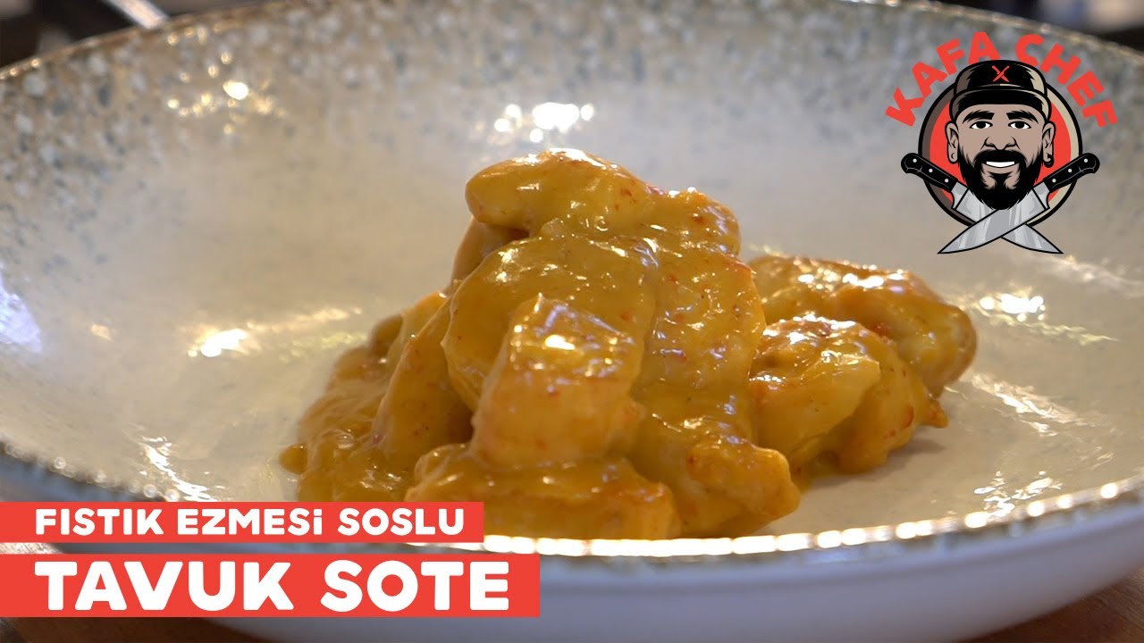 KAFA CHEF - FISTIK EZMESİ SOSLU TAVUK SOTE