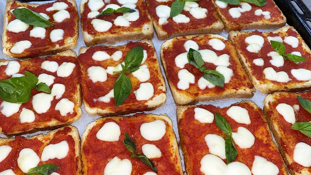 PIZZETTE SFIZIOSE CON PANCARRE