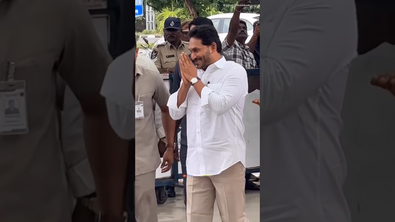 YS Jagan Anna 🔥 Millions Follow the People&rsquo;s Leader | YS Jagan Mohan Reddy 💙 | #trending #viral