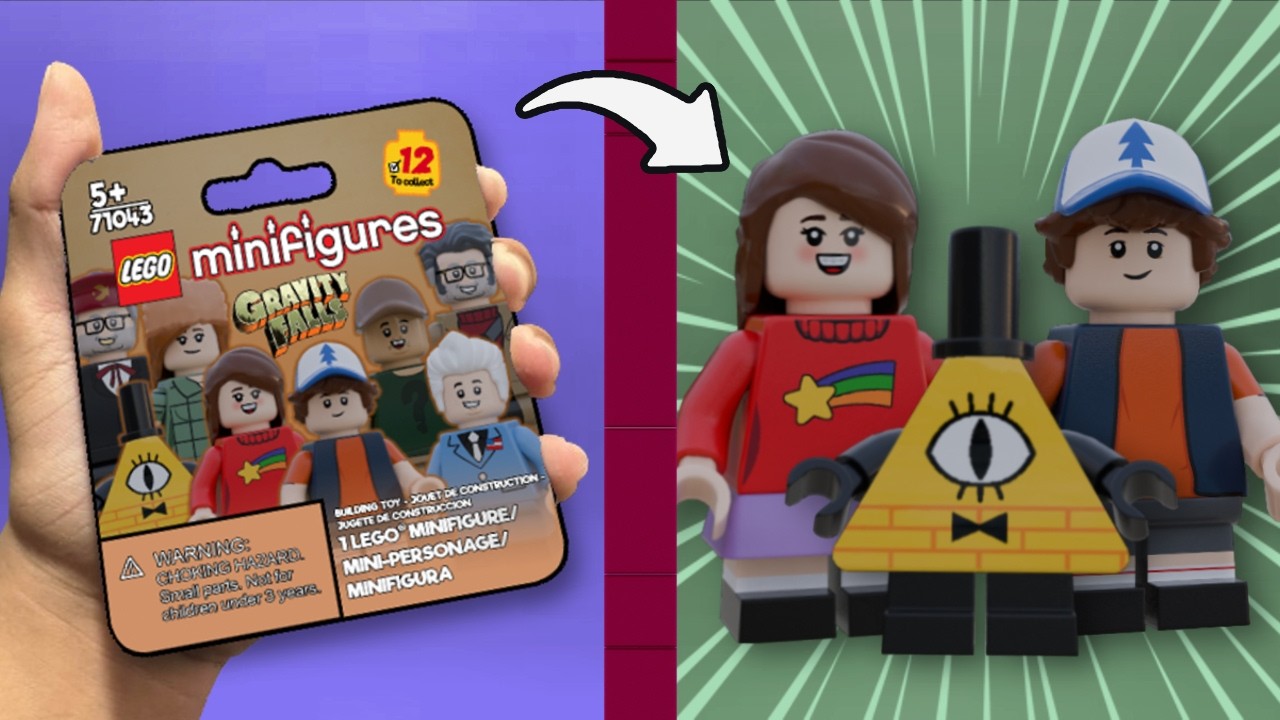 I Made A LEGO Gravity Falls CMF Series!