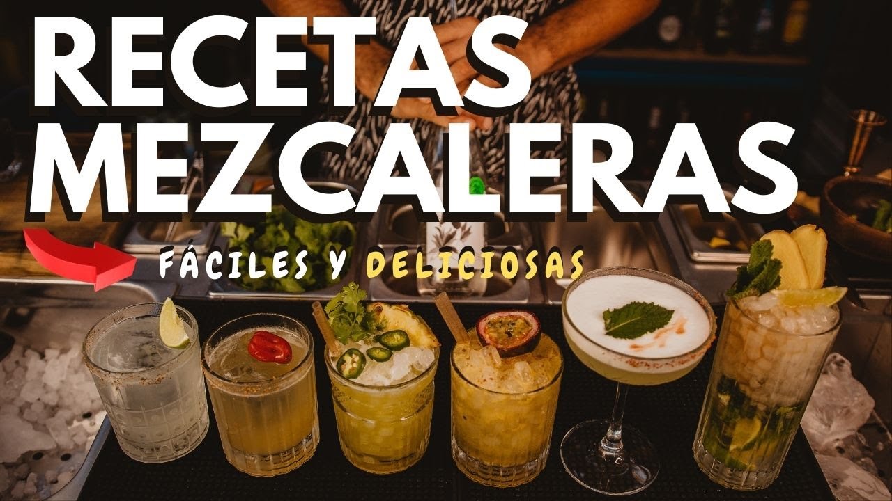 🍸 Cómo Hacer Cócteles con Mezcal❓ El último te sorprenderá✔