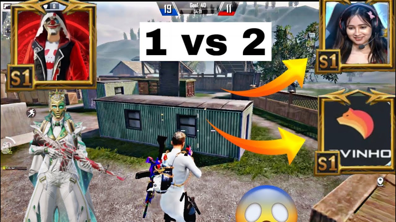 PUBG room challenge 1 vs 2 💀#faryou #vairalvideo #fyp #bgmi #pubgmobile #pubg 