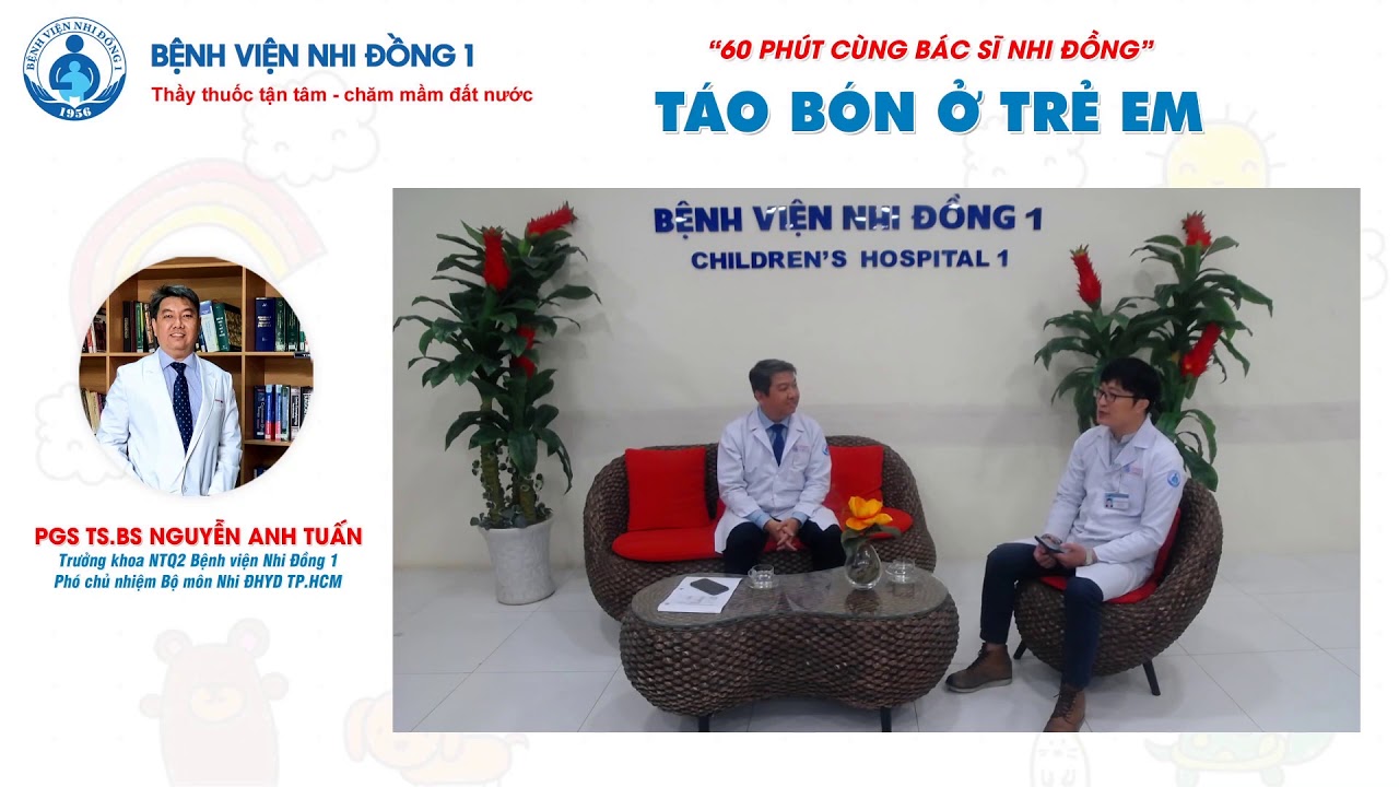 TÁO BÓN Ở TRẺ EM