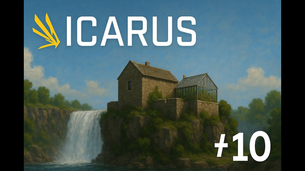 ICARUS, Zona de CULTIVOS en lo ALTO de la CasCada  # 10, Gameplay en español.
