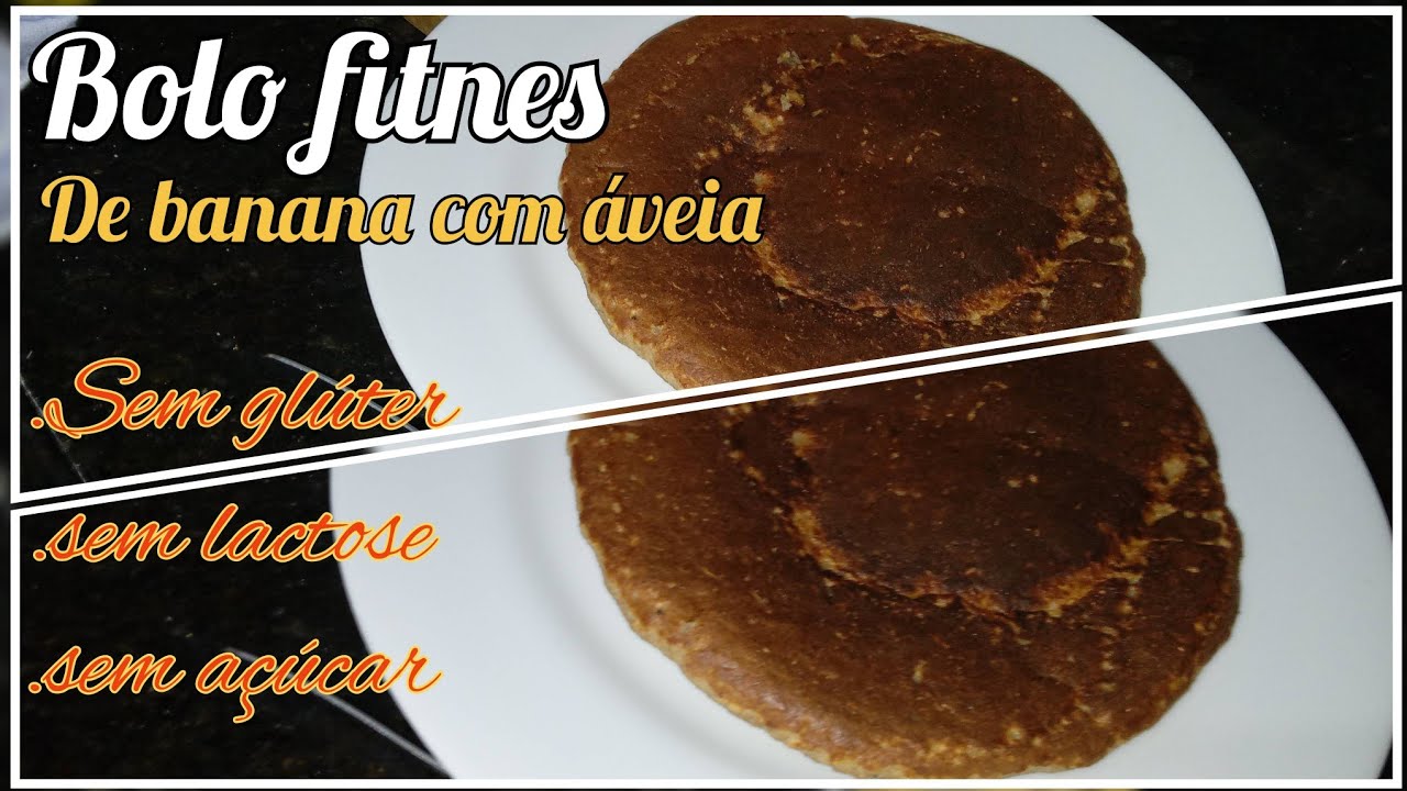 Tem banana e aveia/faz esse delicioso lanche fit/sem lactose/açúcar/glúten