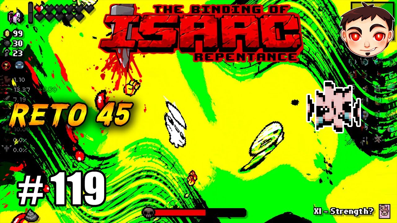 ¡EL ÚLTIMO DESAFÍO ES TAN ALEATORIO QUE SE DESCONTROLA MUCHO! - TBOI: REPENTANCE #119 (RETO 45)