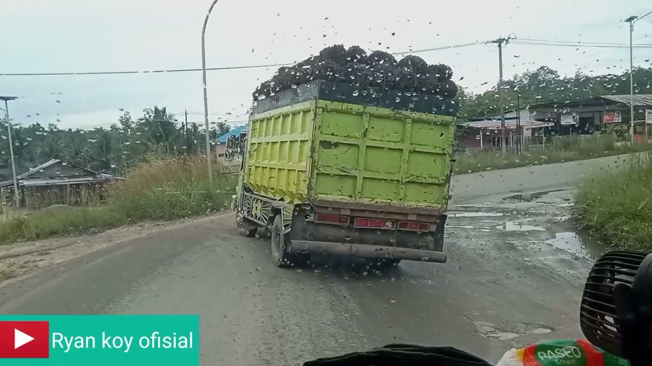 Kejar kejaran ke pabrik sama si hijau 💚 vs canter muatan tinggi
