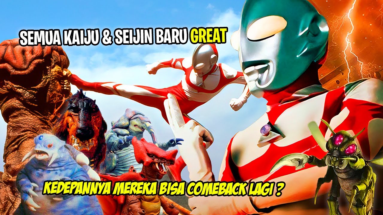 KAIJU & SEIJIN DARI AUSTRALIA !! MUNCUL SEKALI ? - Bahas Semua Kaiju & Seijin Baru Ultraman Great