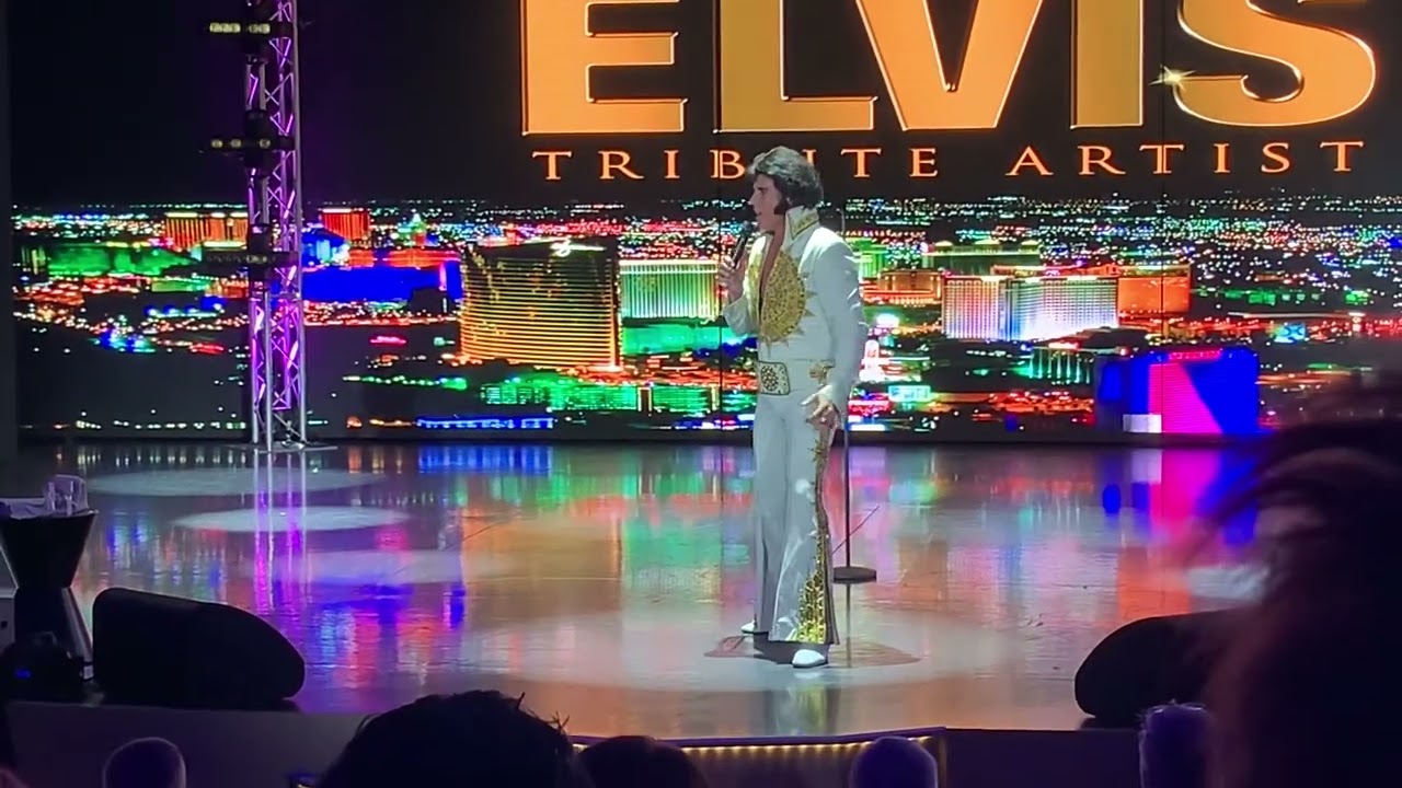 Garry J Foley,  as Elvis. American Trilogy, performed on The MSC Virtuosa , Sept 28th 2022