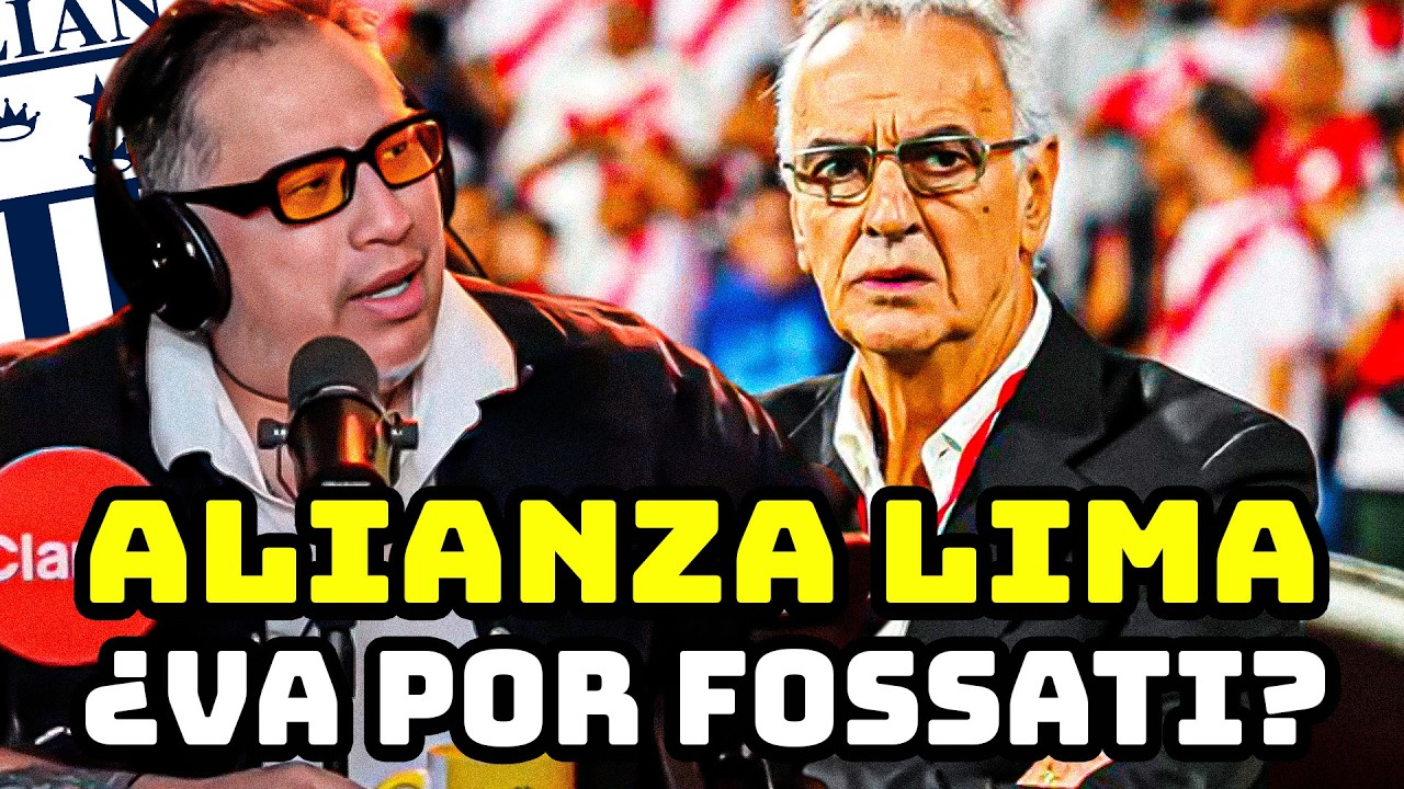 JORGE FOSSATI &iquest;ES OPCI&Oacute;N EN ALIANZA LIMA?