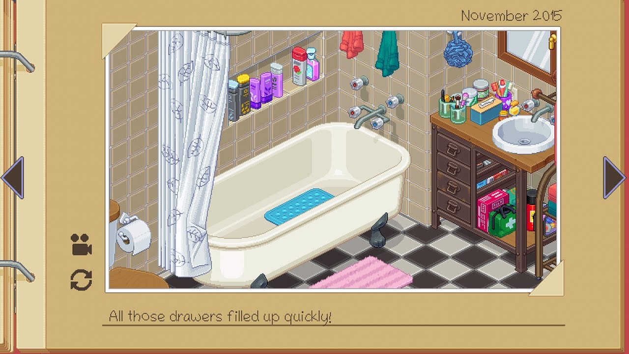 Unpacking (2021) Level 7 - November 2015 - Walkthrough
