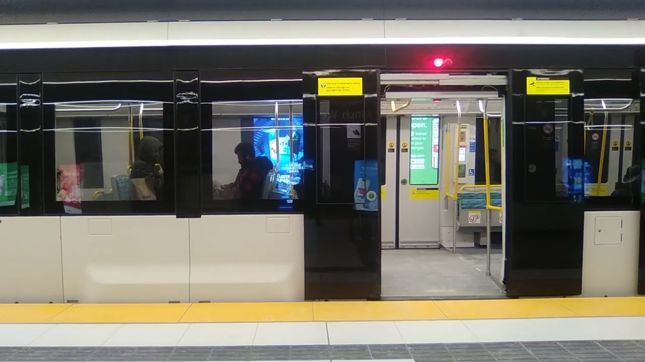 finch west lrt at finch west station again