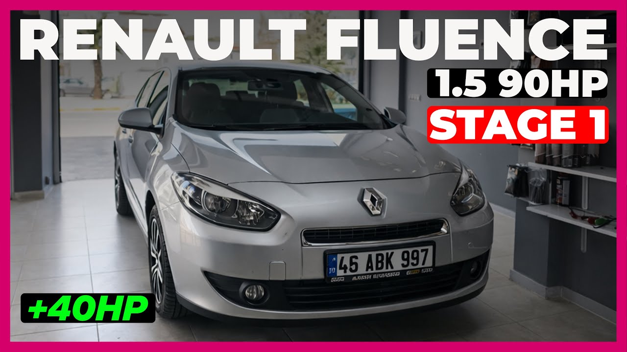 Renault Fluence 1.5 dCi Stage 1 | +40 HP Gerçek Fark!