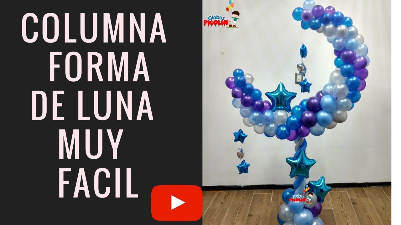 Columna forma de luna con estructura #188