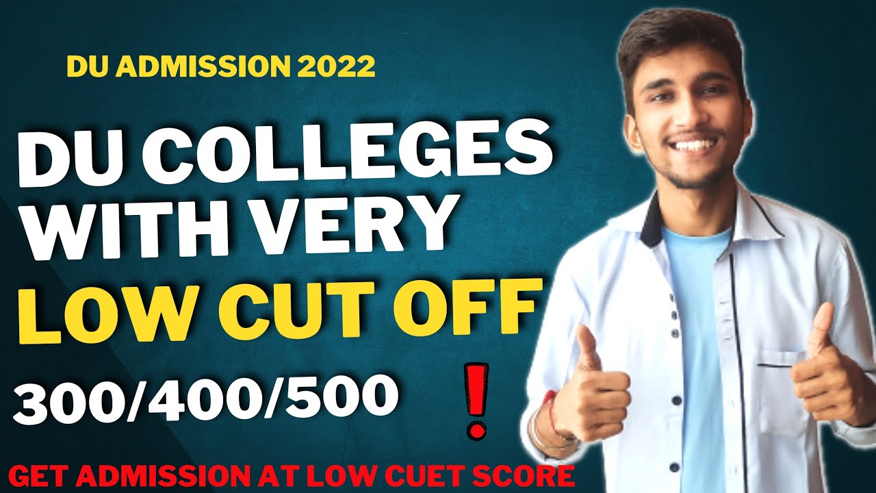 DU Colleges with Low Cut Off 2022🔥🔥| DU Expected cut of 2022| @tushartalkspodcast