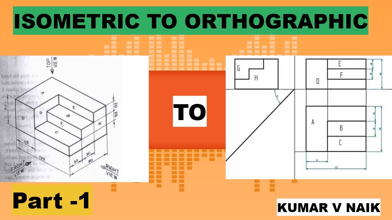 Orthographic Projection in Solid Edge, Sketch 1, CAEG/CAED subject.