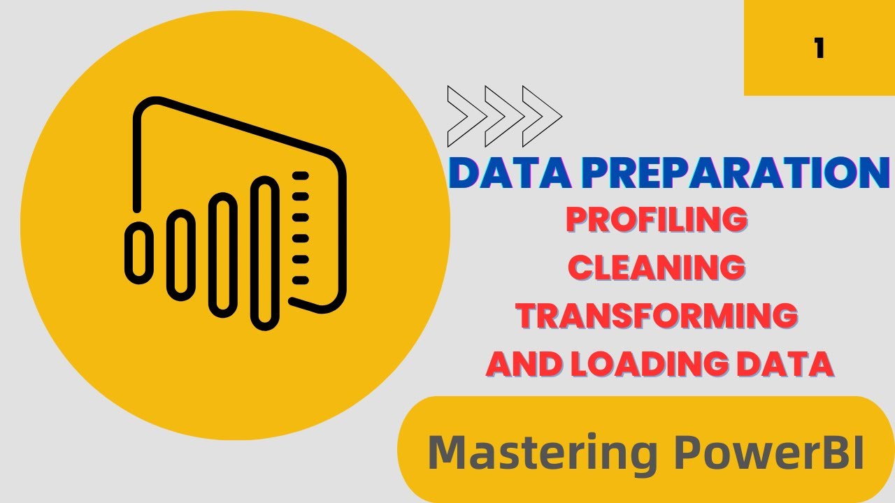 Mastering Power BI: Data Preparation - Profiling, Cleaning, Transforming, and Loading Data